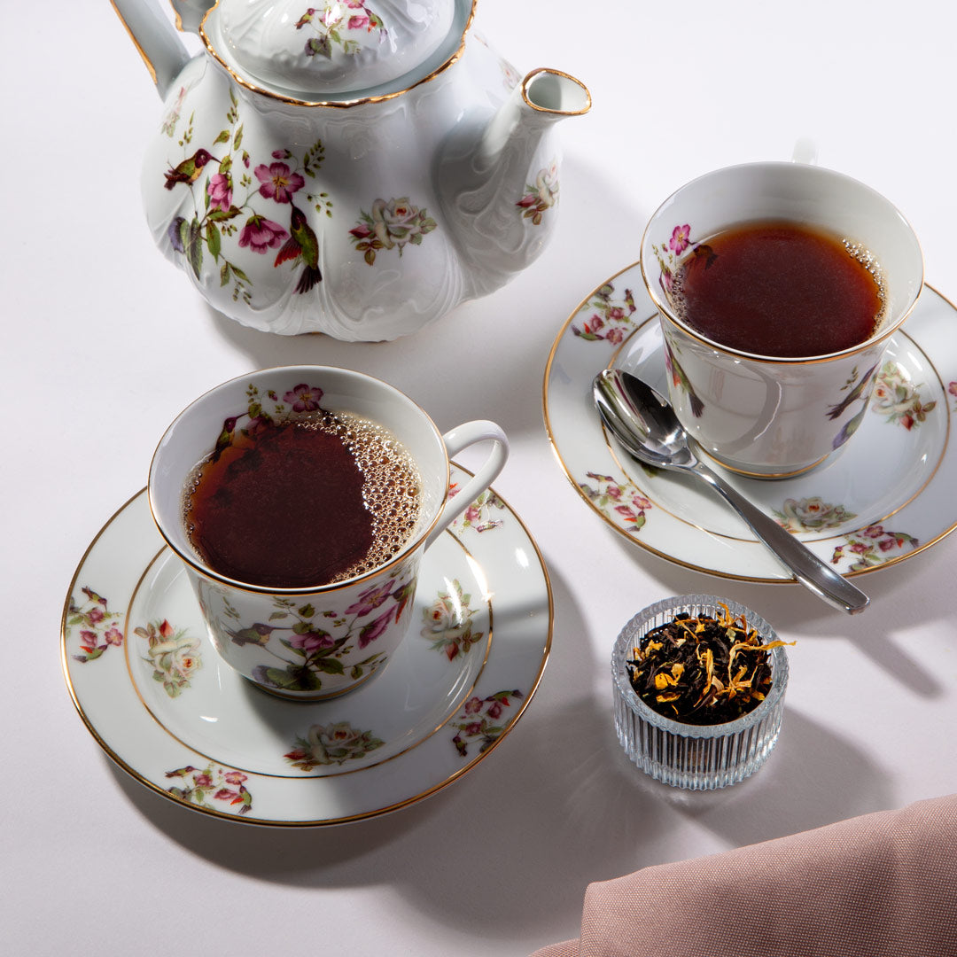 Black loose leaf Tea Collection
