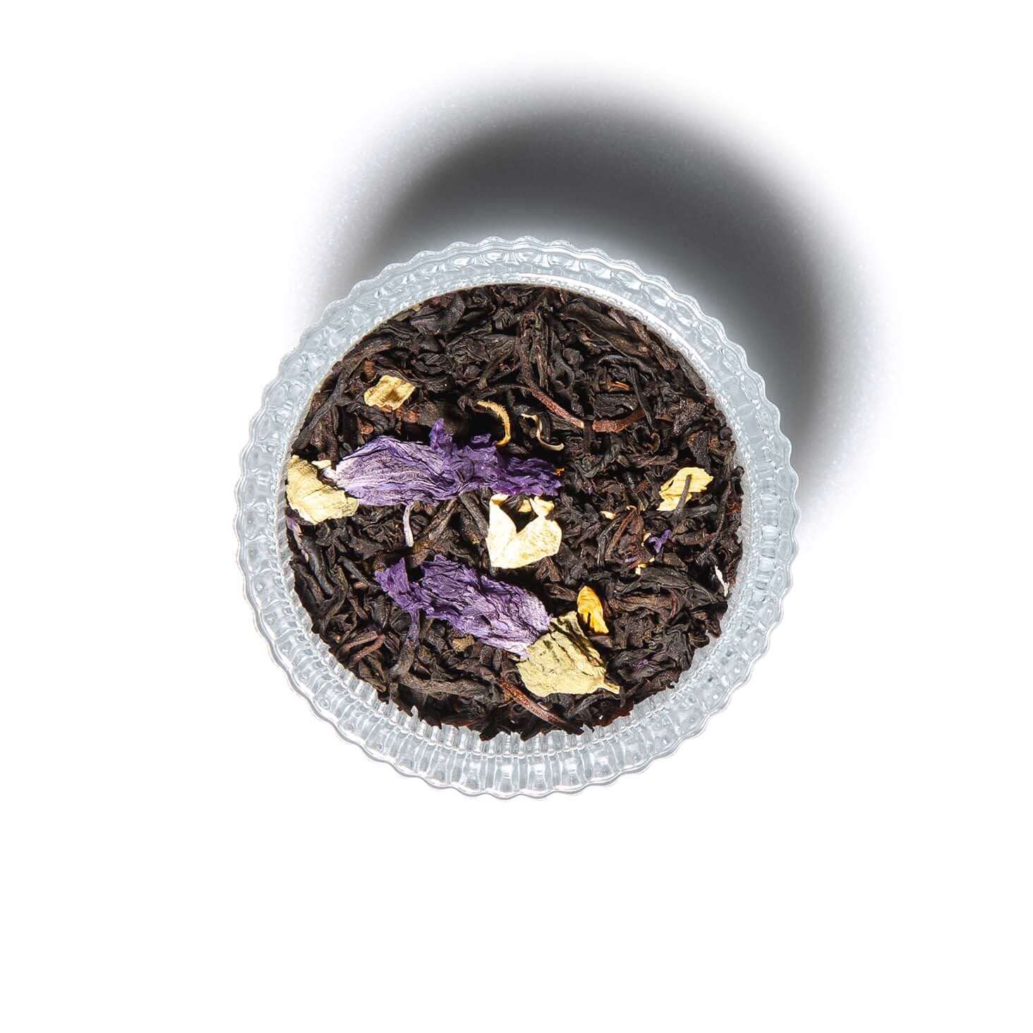 Hazelnut Vanilla Loose Leaf Tea Black