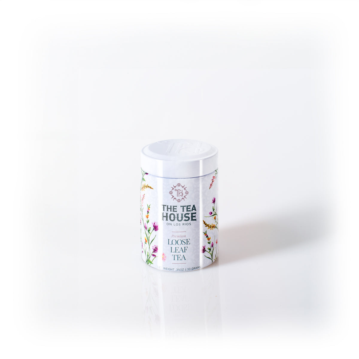 Explore The Tea House on Los Rios with this NEW 10g Loose Leaf Tea Tin