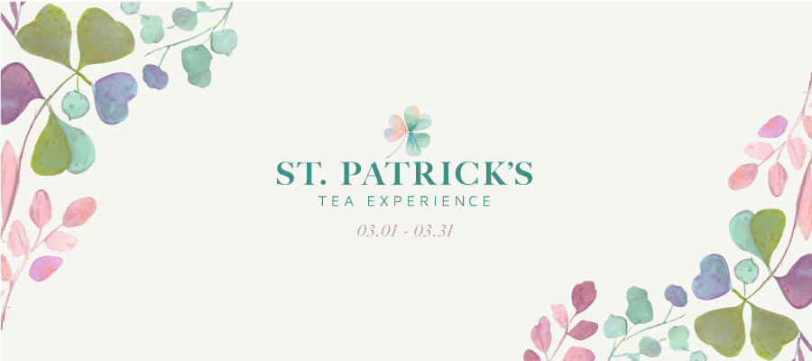 St Patrick's Day Tea Experience - Upcoming Events Page mobile header