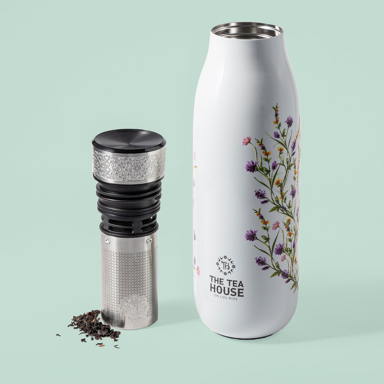 Tea Infuser Bottle - Tea Flask for tea on the go