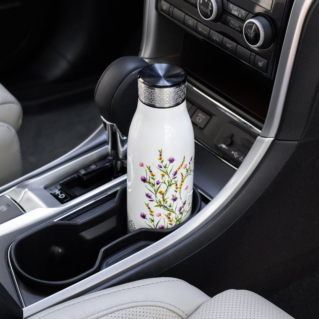 Tea Infuser Flask In Car Cup Holder