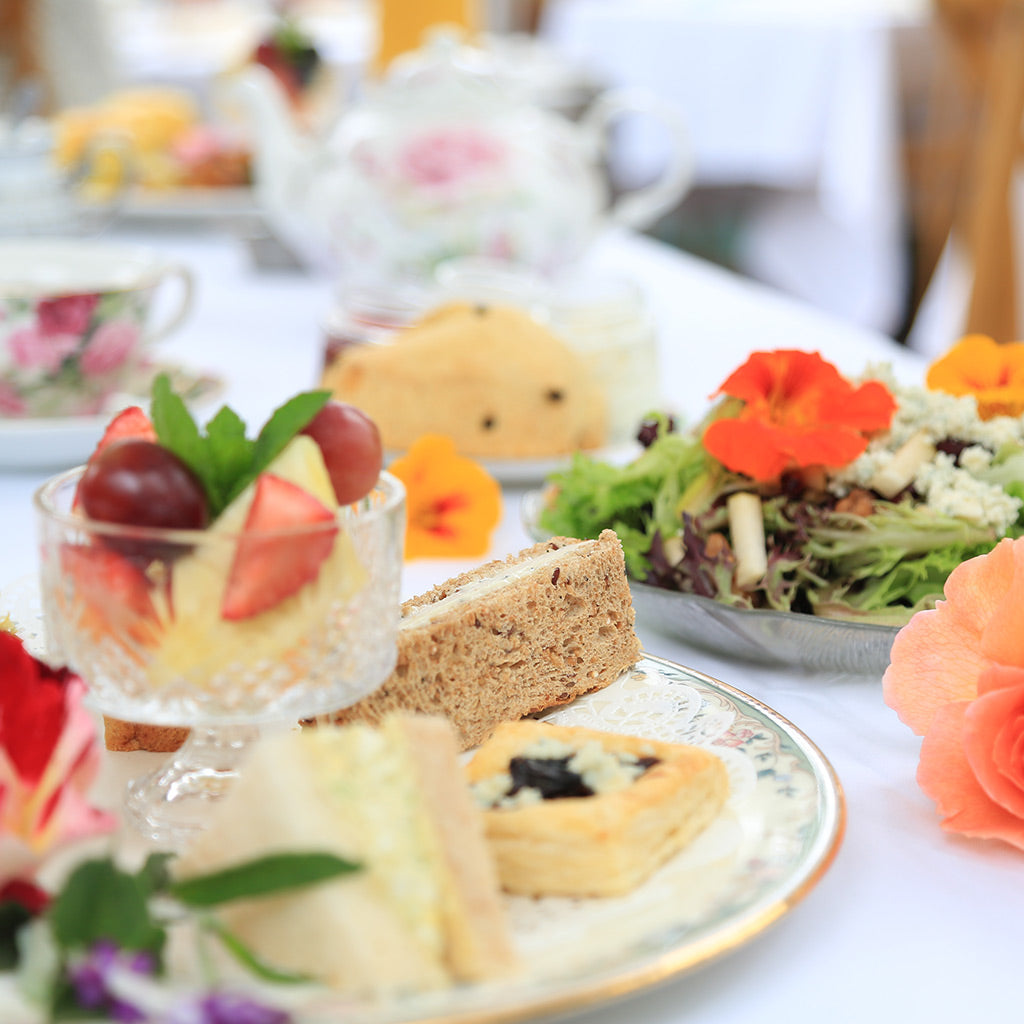 Tea Sandwiches at The Tea House on Los Rios