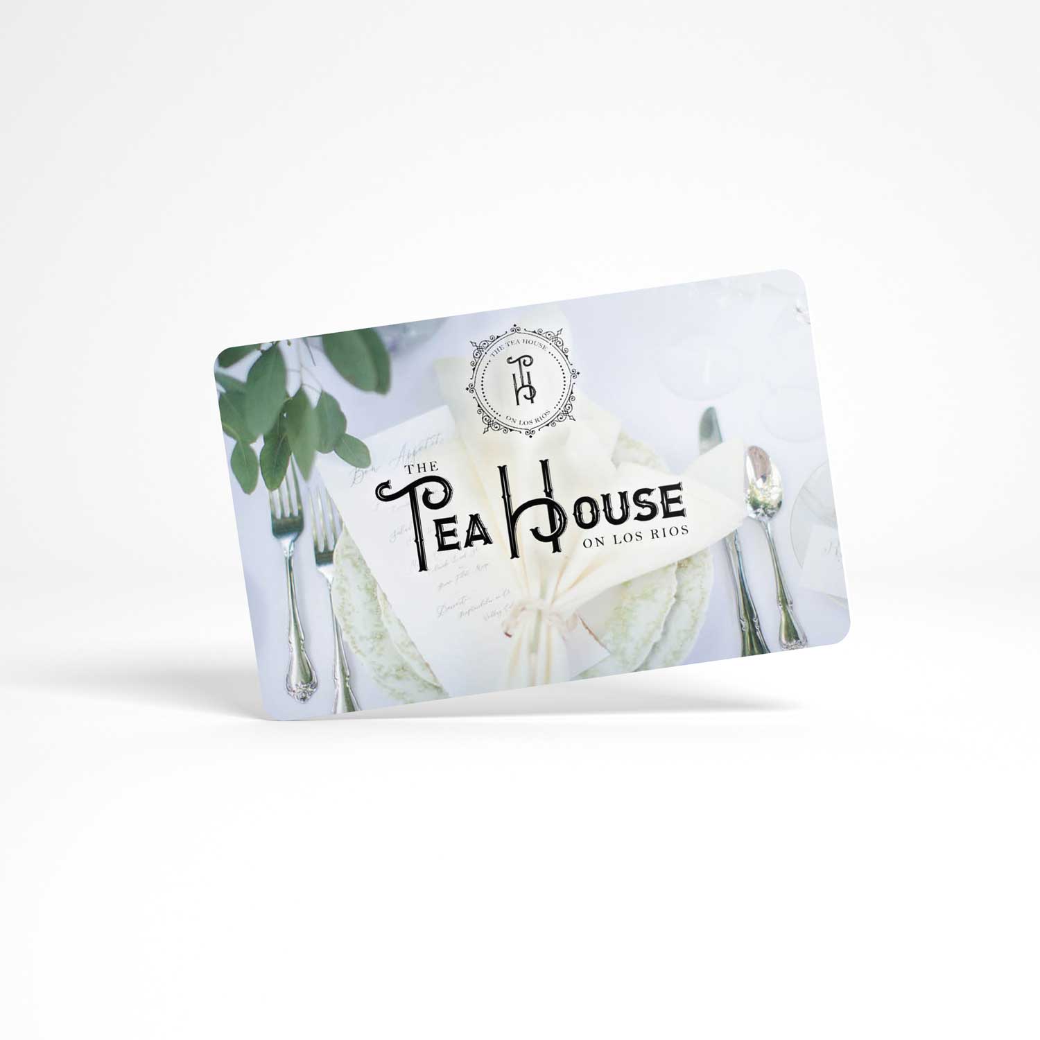 Gift Cards for The Tea House - Use in person or a TEAque gift shop