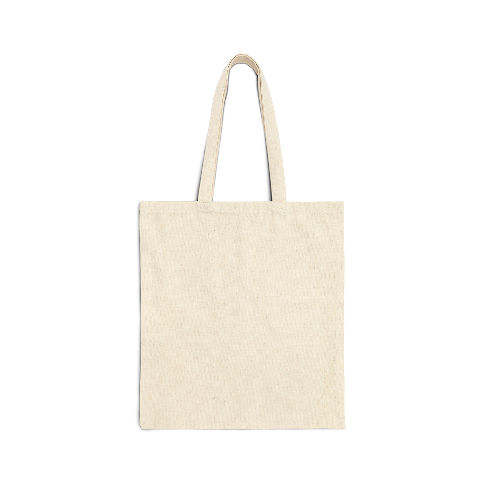 Canvas tote bag with 'The Tea House' logo on a white background