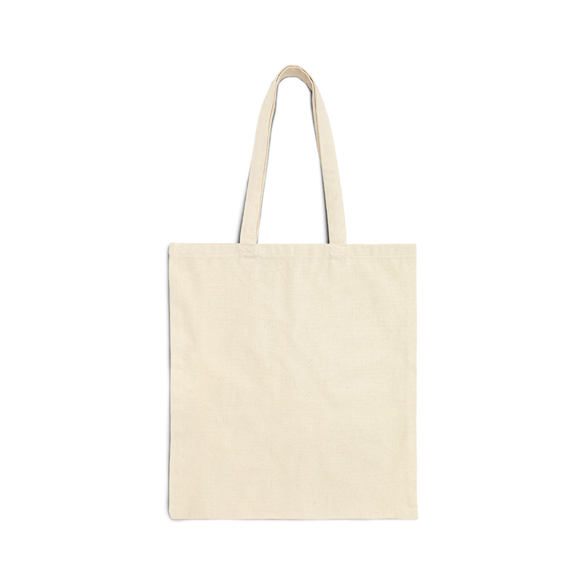 Canvas tote bag with 'The Tea House' logo on a white background