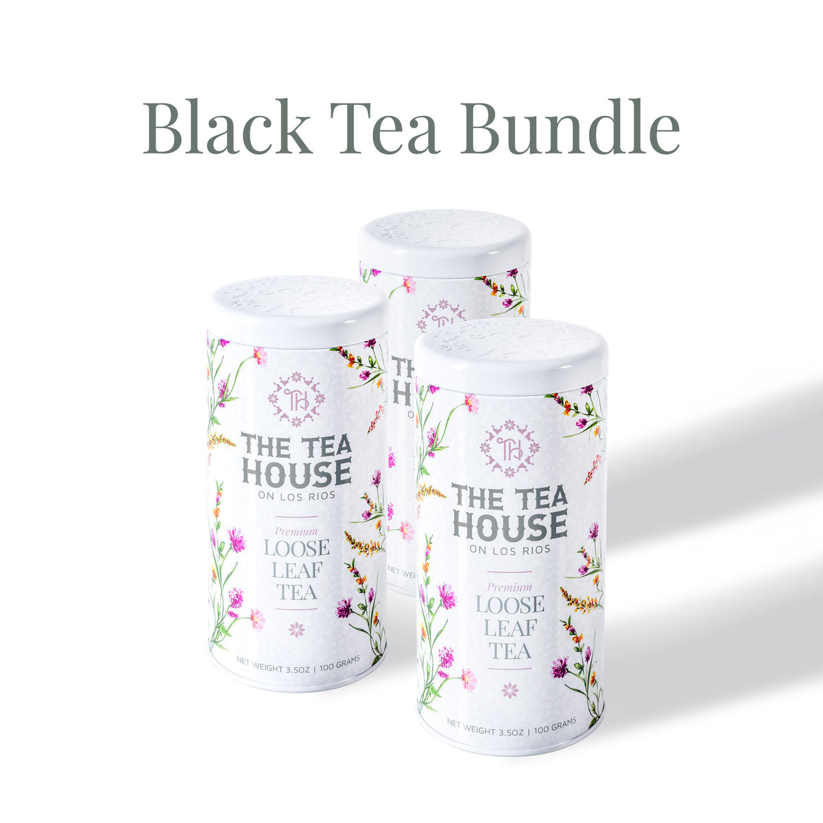 Black Tea 100g tin bundle of 3