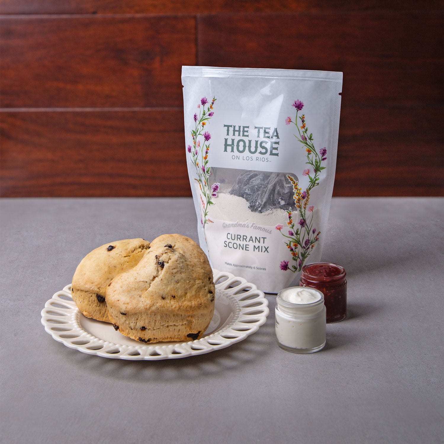 The Tea House on Los Rios Currant Scone Mix