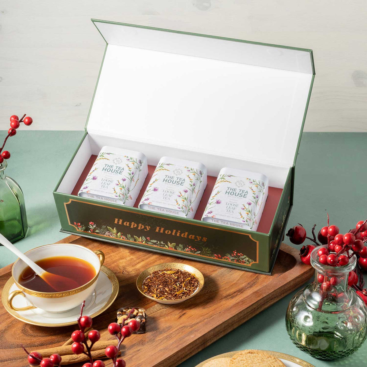 Holiday Tea Gift Box Christmas