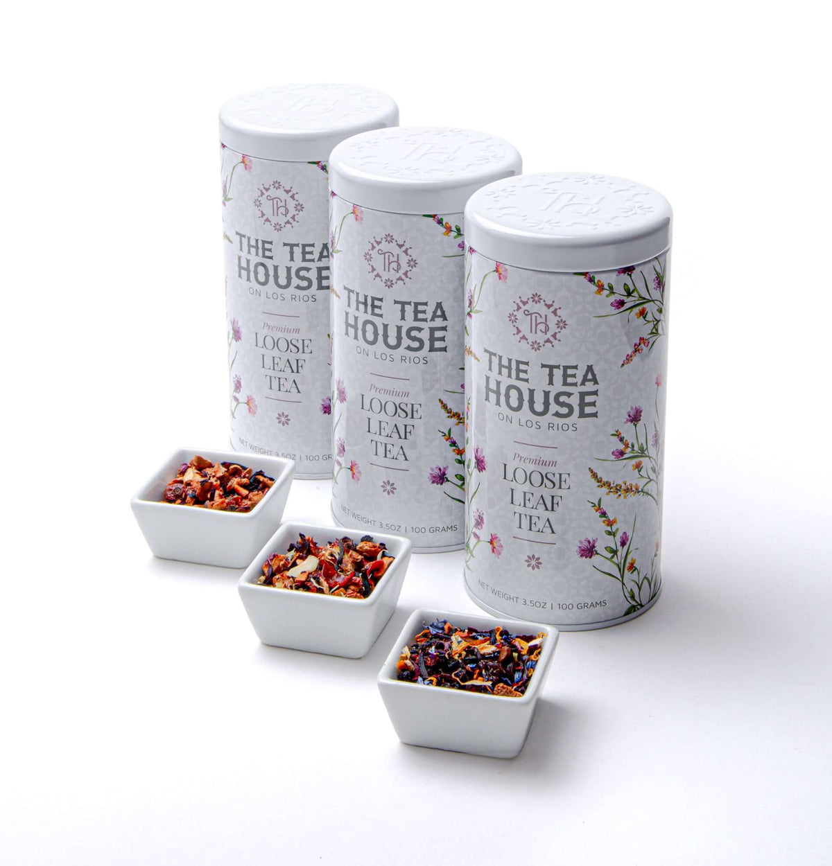 Loose Leaf Tea Bundle of 3 100g Tins - Herbal Tea