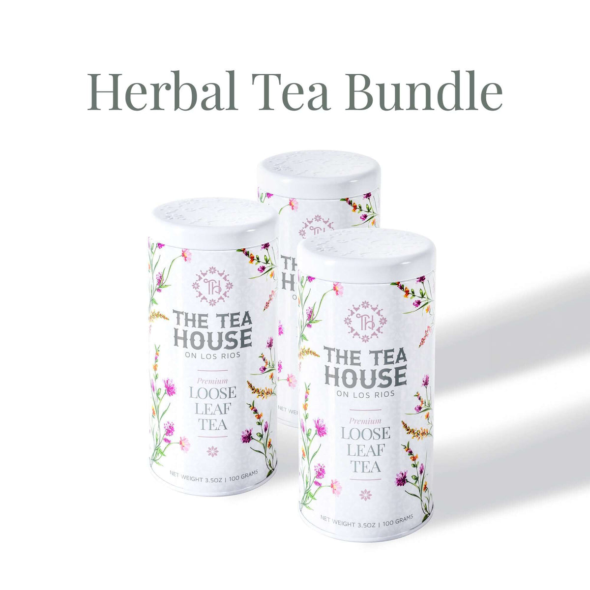 Herbal Tea 100g tin bundle of 3