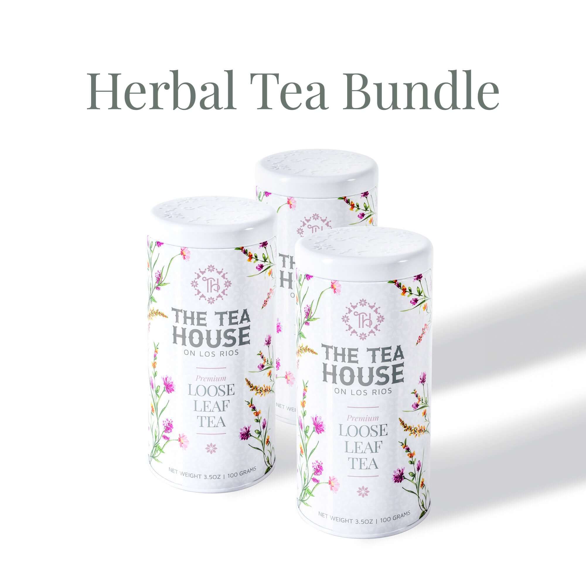 Loose Leaf Tea Bundle of 3 100g Tins - Herbal Tea