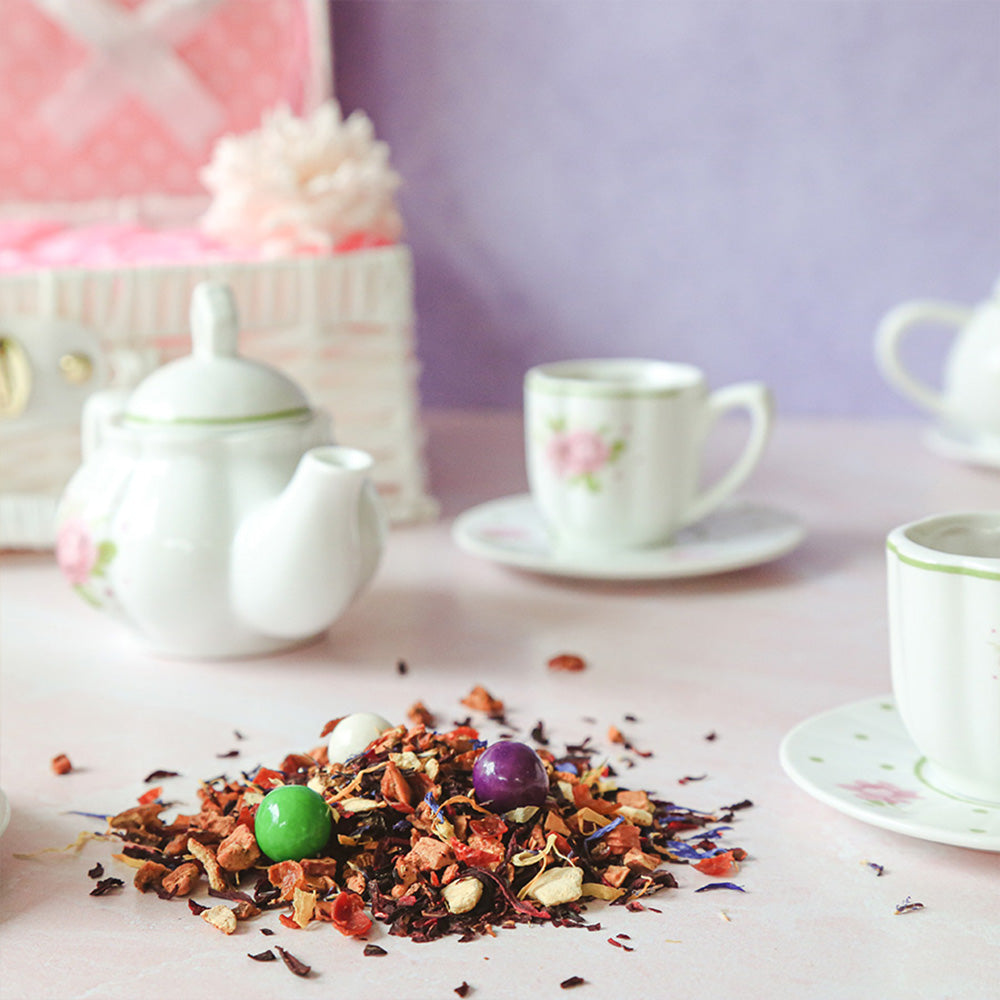 Children's Herbal Tea with Kids tea set