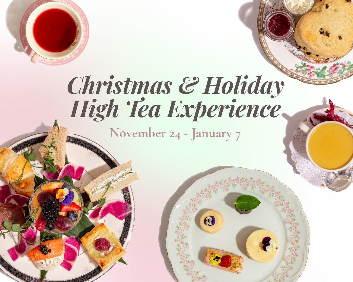 Christmas & Holiday High Tea experience at The Tea House on Los Rios