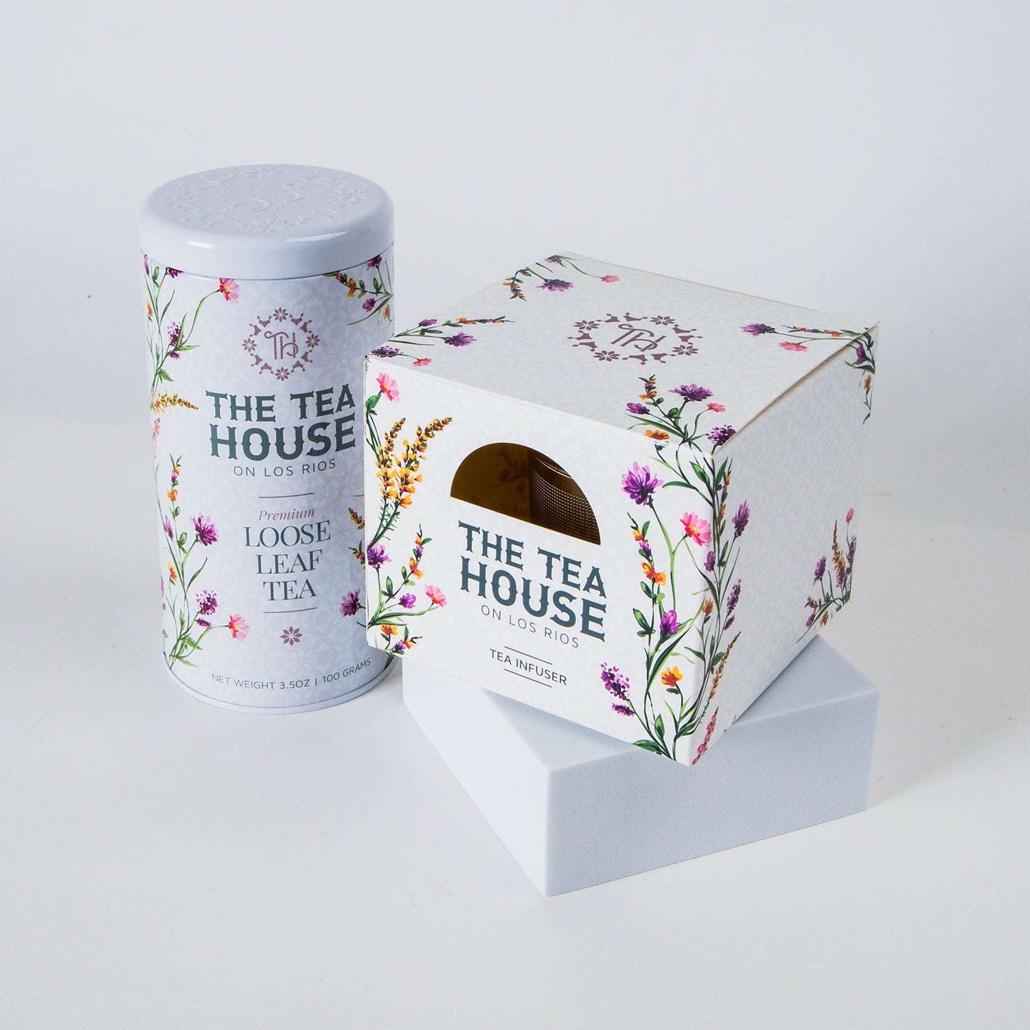 Tea House on Los Rios loose leaf tea and tea infuser