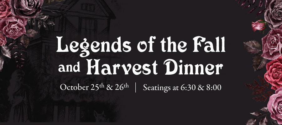 Legends Of The Fall & Harvest Dinner at The Tea House on Los Riosin San Juan Capistrano CA