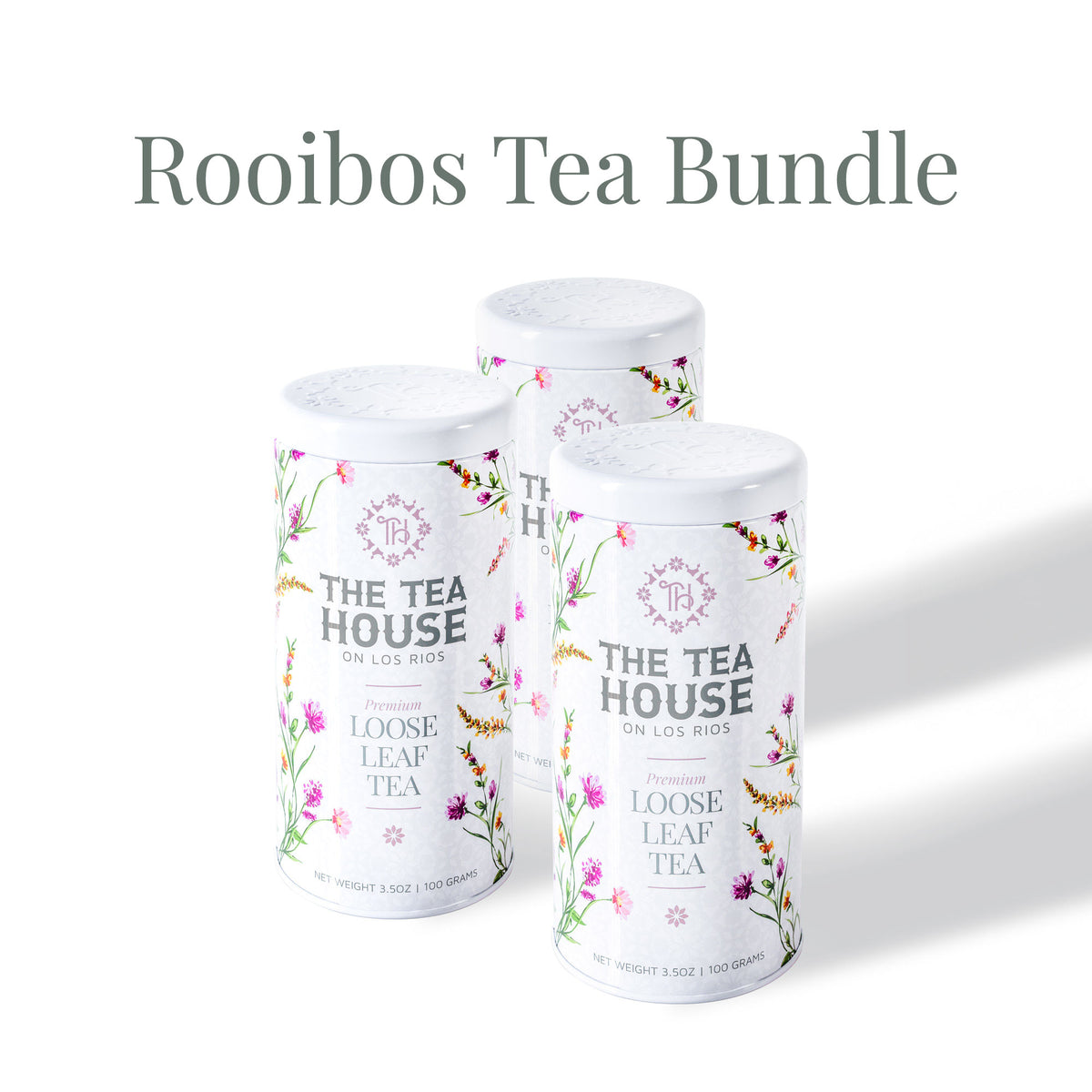 Rooibos Tea 100g tin bundle of 3