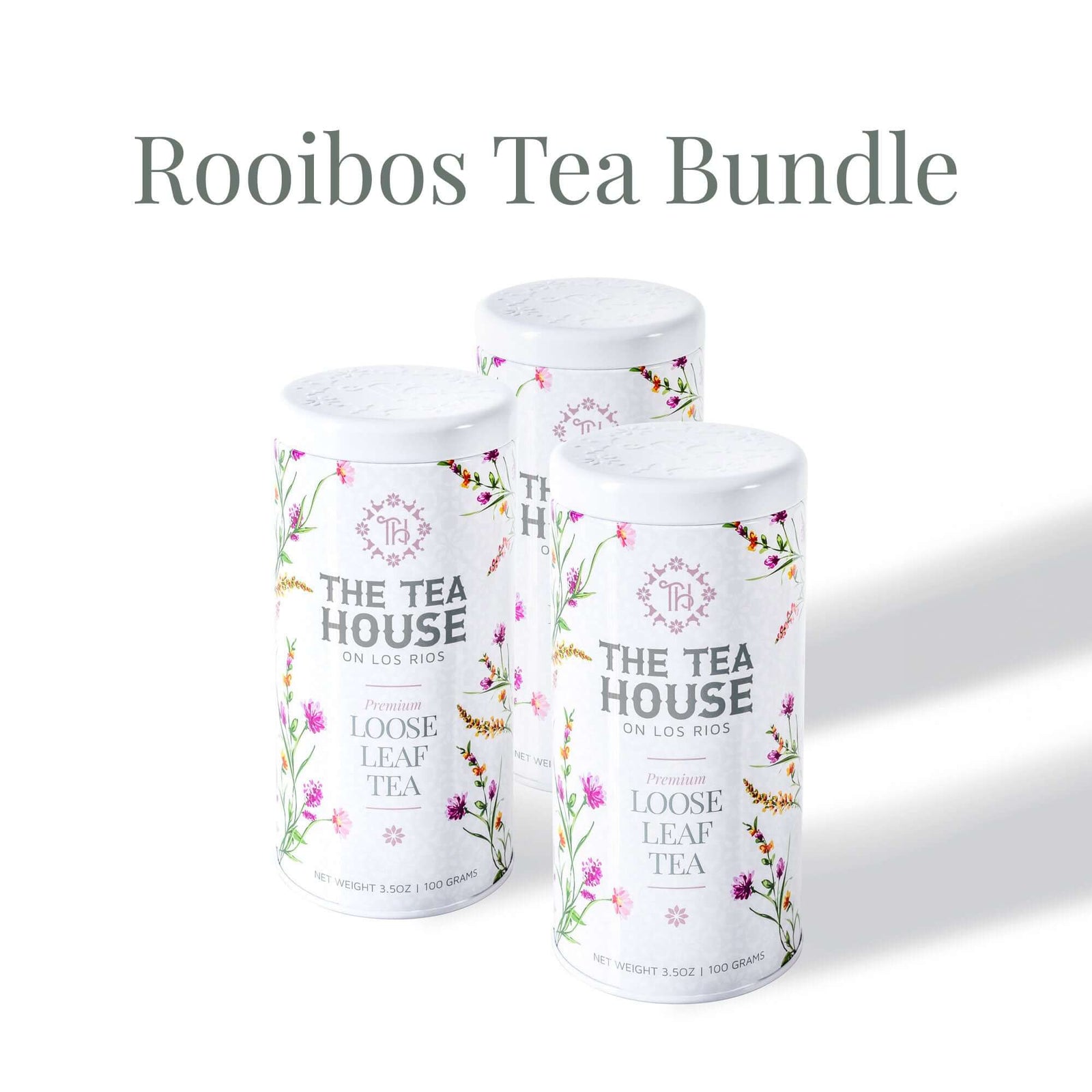 Loose Leaf Tea Bundle of 3 100g Tins - Rooibos