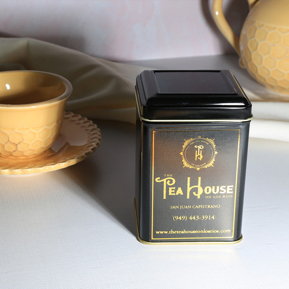 The Tea House on Los Rios Tea Tin