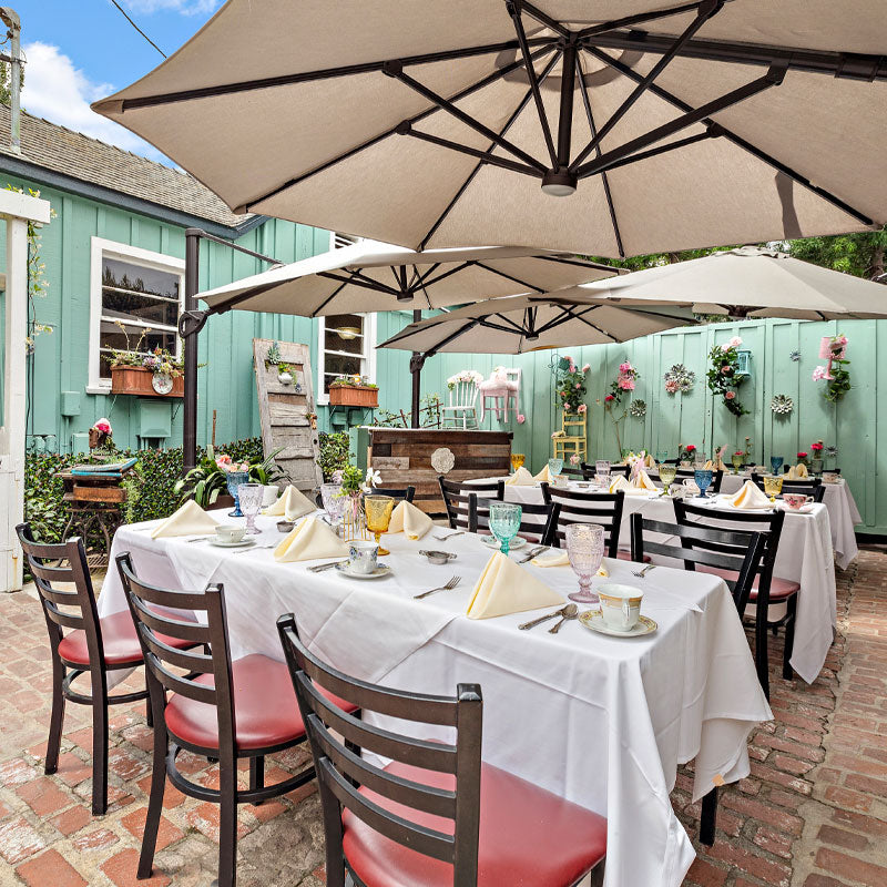 Private Events The Tea House On Los Rios