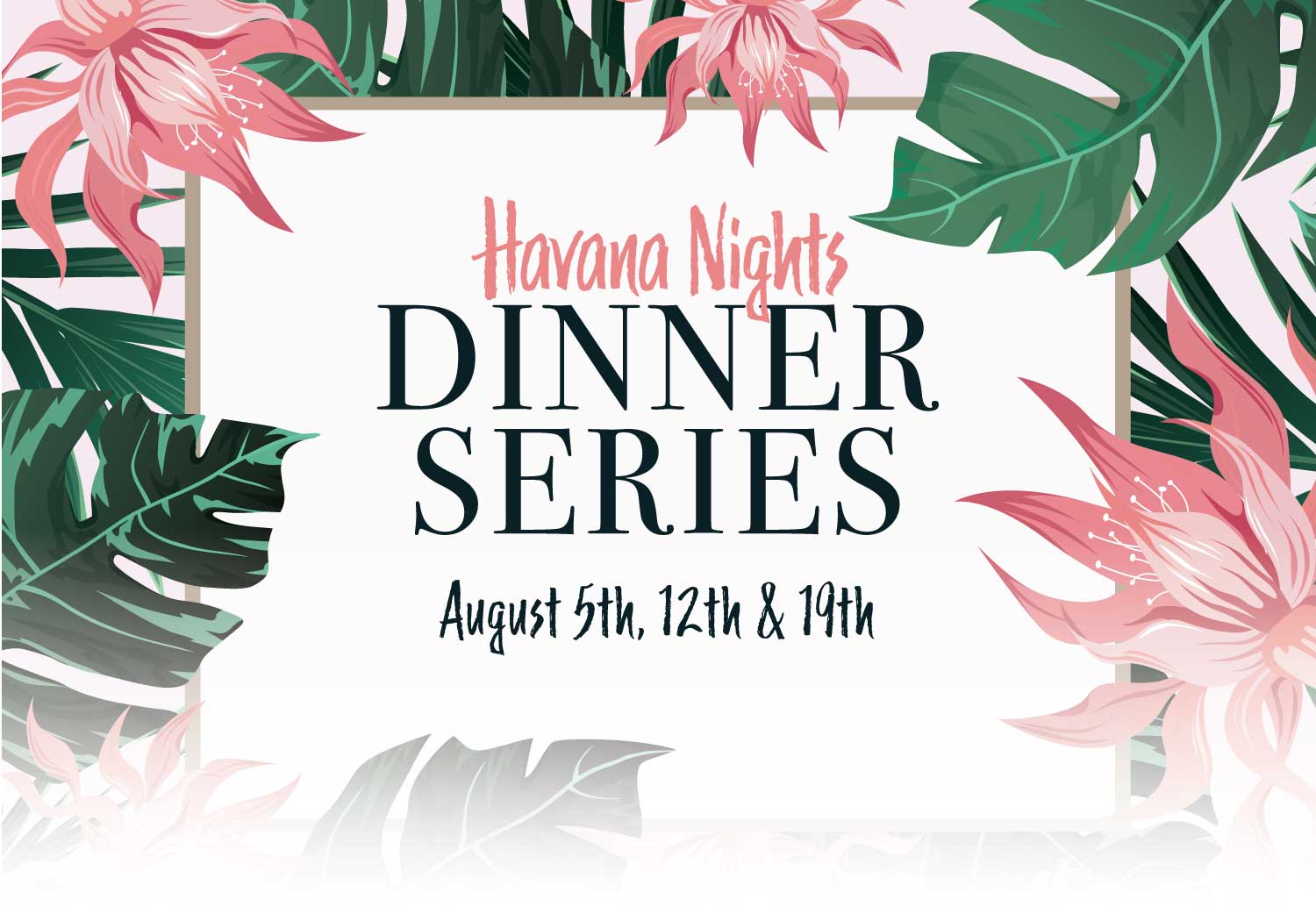 Summer Dinner Series Event - August