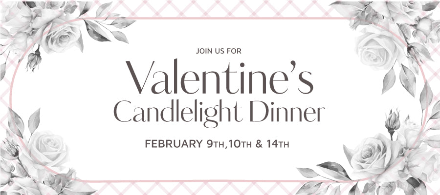 Valentine's Candlelight Dinner Page Hero Image