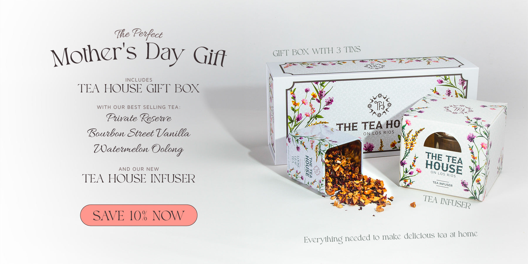 Mothers Day Gift Bundle - Includes our gift box and tea infuser!