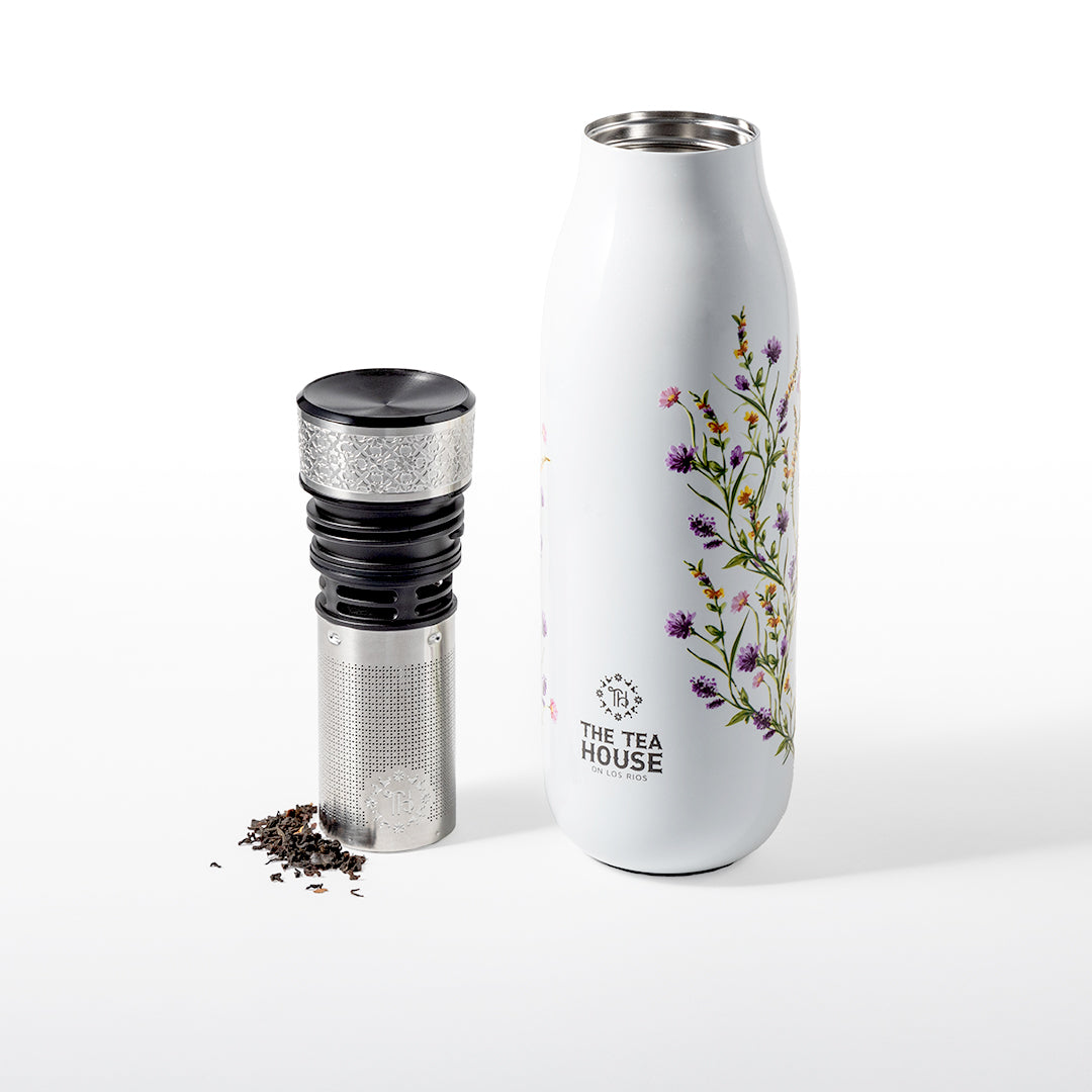 Tea Flask - Insulated bottle, and infuser