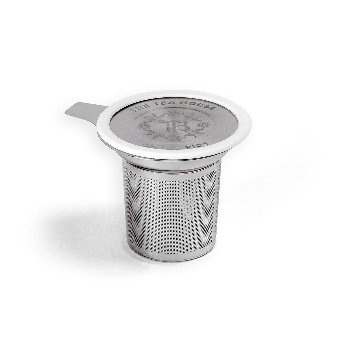 The Tea House on Los Rios Tea Infuser With Top On